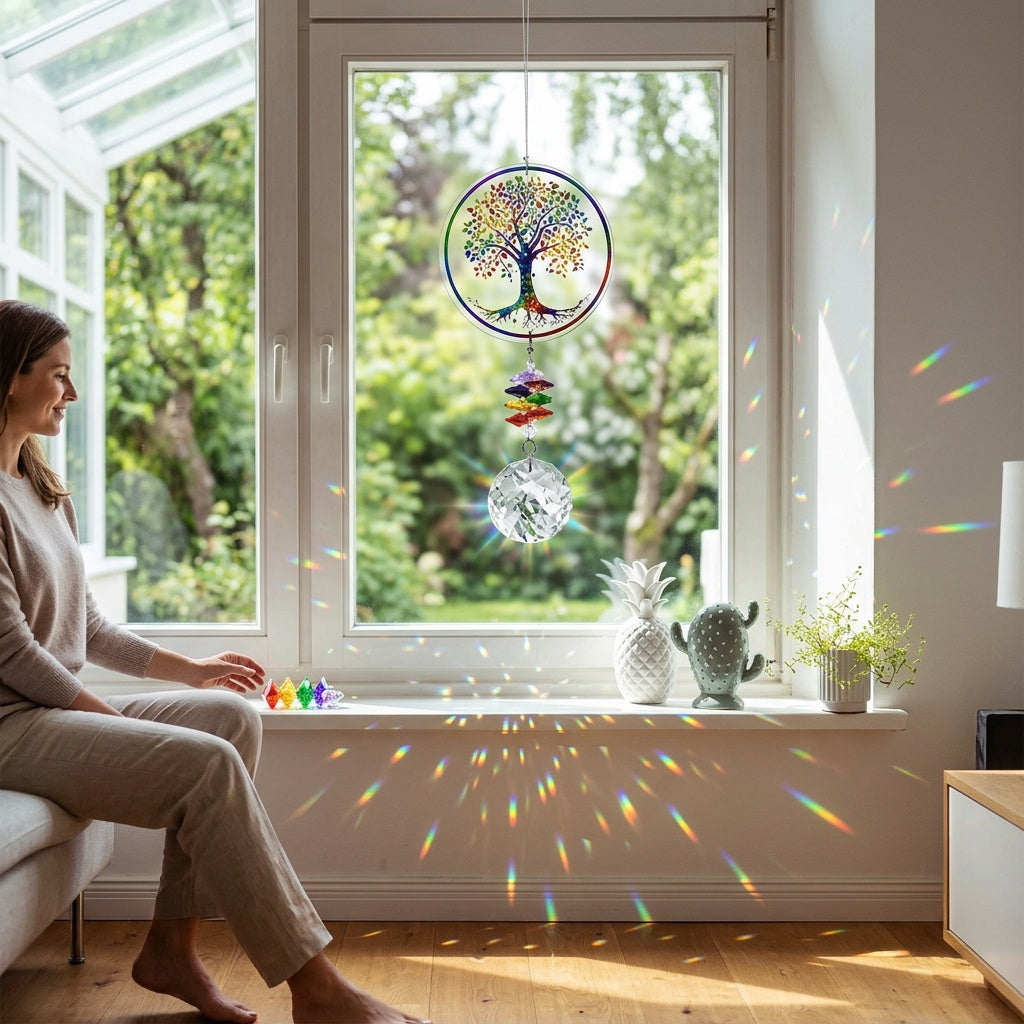 A window that sparkles every sunny day